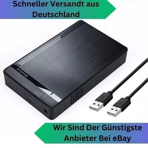 3,5 Zoll Festplattengehäuse Usb3.0 Zu Sata Externes Hdd & Ssd Case Plug & Play