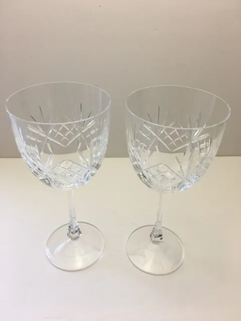 (3) Vintage Radiant by Lenox Wine Glass Mint Condition 7 5/8''