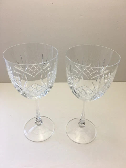 (3) Vintage Radiant by Lenox Wine Glass Mint Condition 7 5/8''