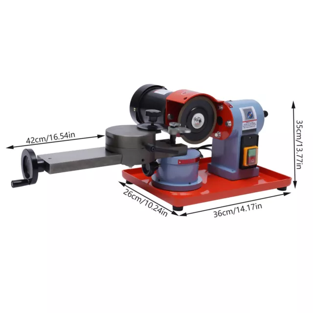 Sägeblattschärfgerät Kreissägeblatt Schärfgerät Schärfmaschine 80-700mm Elektri 2