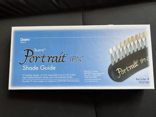 DENTSPLY 902740 Portrait IPN Shade Guide brand new open box 
