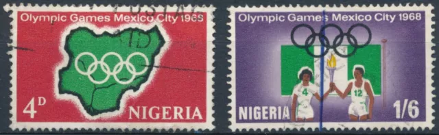 Olympic Games, Mexico City - Nigeria 1968 - F H - SG 213/4