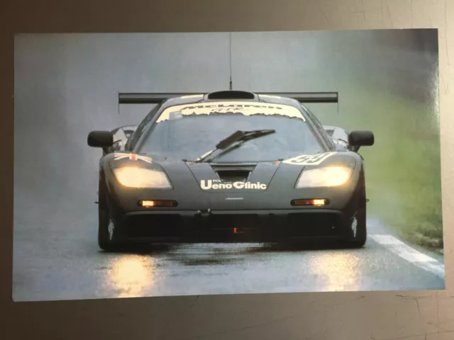 1995 BMW McLaren GTP Coupe Print Picture, Poster - RARE!! Awesome Frameable L@@K