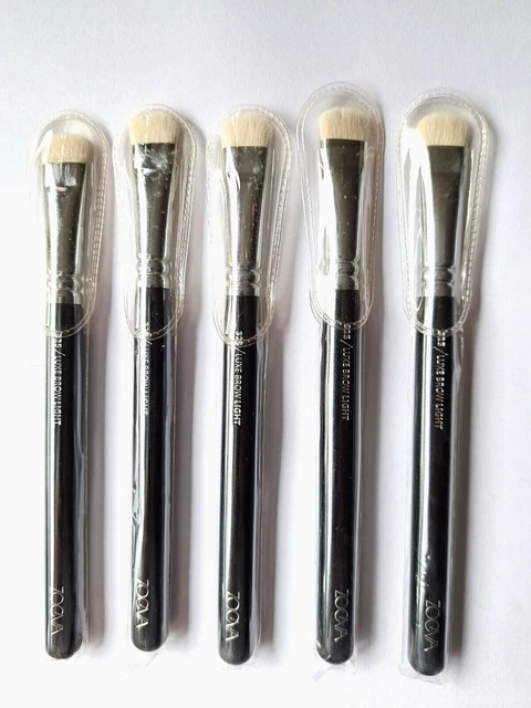 5 Augenpinsel ZOEVA 325/LUXE BROW LIGHT Lidschattenpinsel Make-up Neu/OVP