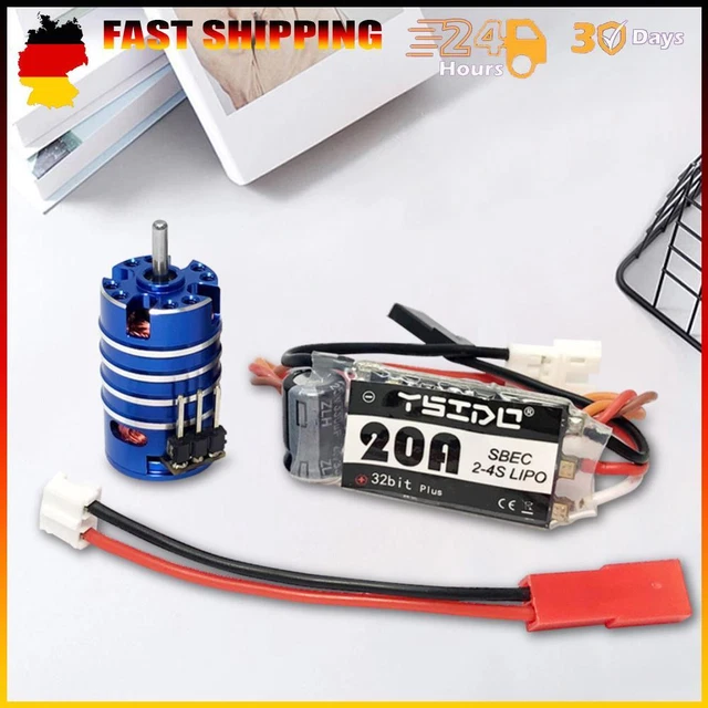 WP-1040 1/10 Rock Crawler RC Brushed ESC FOR 1/10 SCX10 Crawling 27T