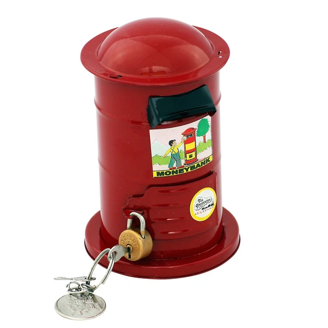 Blechspardose Moneybank Briefkasten