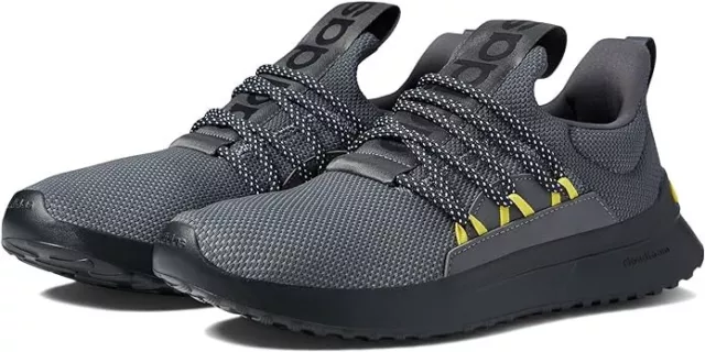Adidas Men's Lite Racer Adapt 5.0 Running Shoe Grey Black Size 12