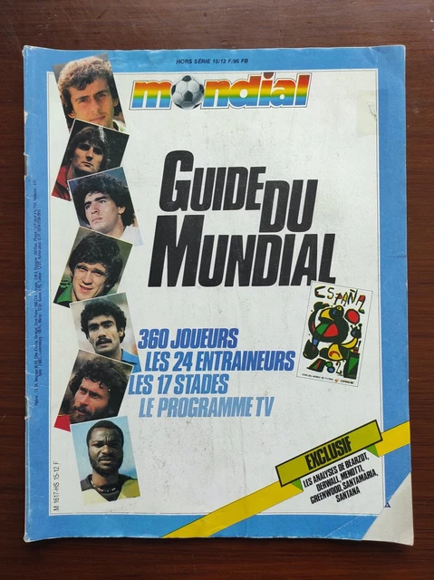 FOOTBALL MONDIAL HORS-SERIE n° 10 LES STARS DU FOOTBALL MAGIC KEVIN KEEGAN EUR 22,99 - FR