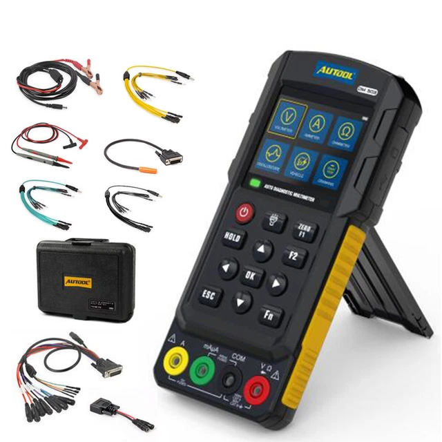 DIGITAL MULTIMETER OSZILLOSKOP KFZ AC DC Spannungsprüfer Stromprüfer ...
