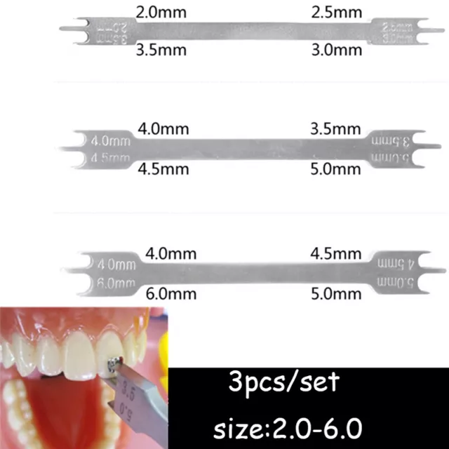 Bracket Positioning Height Gauge Measuring Dental Gauges Ortho Lab Wick Type CE