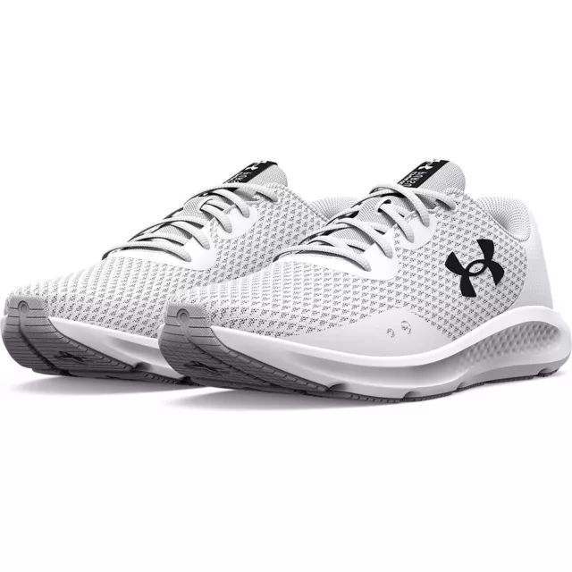 Under Armour 3024889 Women's UA Charged Pursuit 3 Running Shoes - White - Size 7