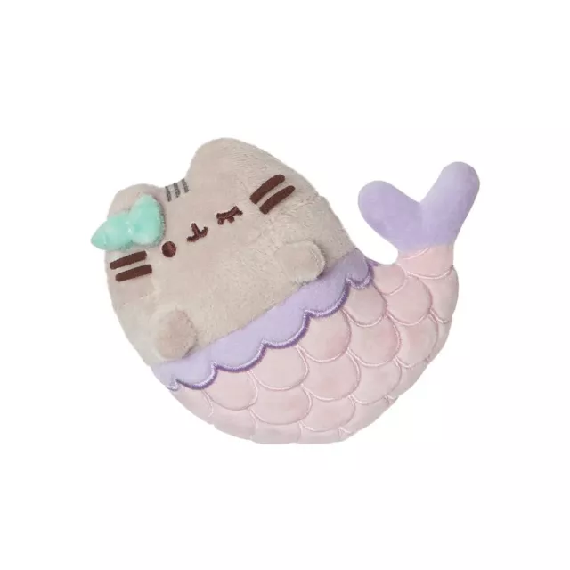 AURORA Mermaid Pusheen Small, Eco-friendly soft toy, Pink & Purple