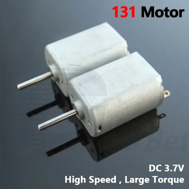DC 3.7V 0.8A High Torque Micro 20mm 131 Electric Toy Airplane Motor RC Model DIY