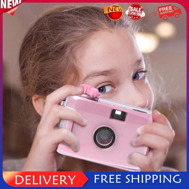 Kids Camera Non-disposable Waterproof Shockproof Film LOMO Camera Toys (B)