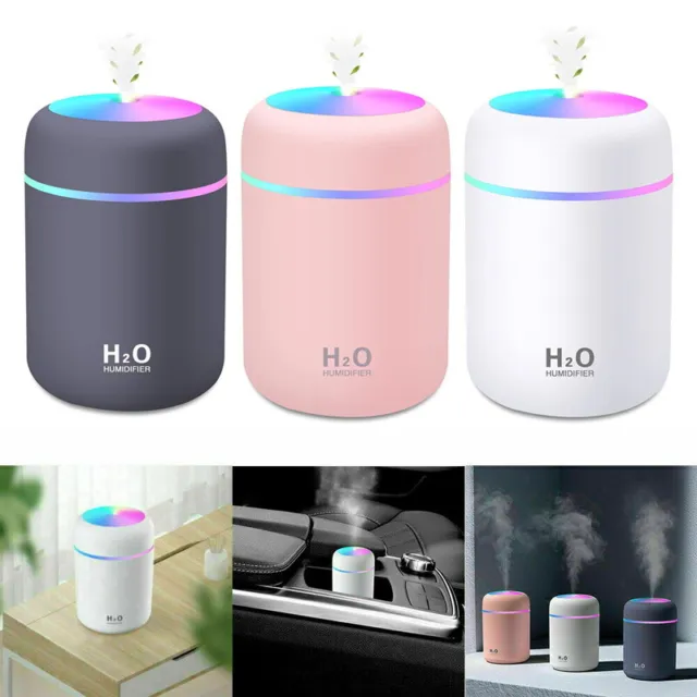 Ultraschall  Luftbefeuchter Duftöl Aroma Diffuser Humidifier Diffusor LED Licht