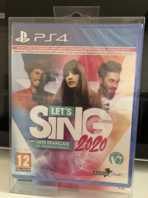 Let’s Sing 2020 + 2 Micros Pour PS4 Neuf.