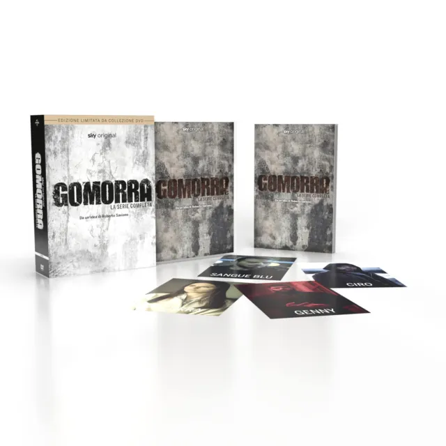 Dvd Gomorra 1-5 La Serie Completa Edizizione Speciale ( Box 20 Dvd) .....NUOVO