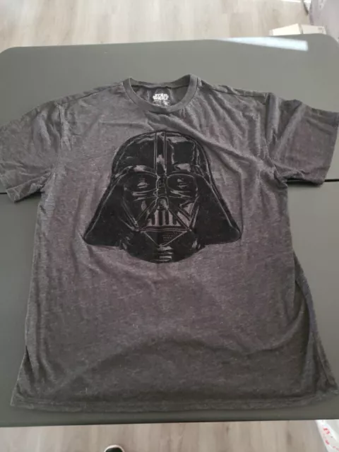 STAR WARS DARTH VADER VELVETEEN FACE Fifth Sun T-Shirt Men's Large black