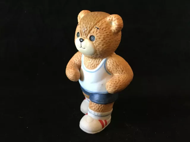 Lucy & Me Boy Jogger Runner Bear Lucy Rigg ENESCO 1984 2