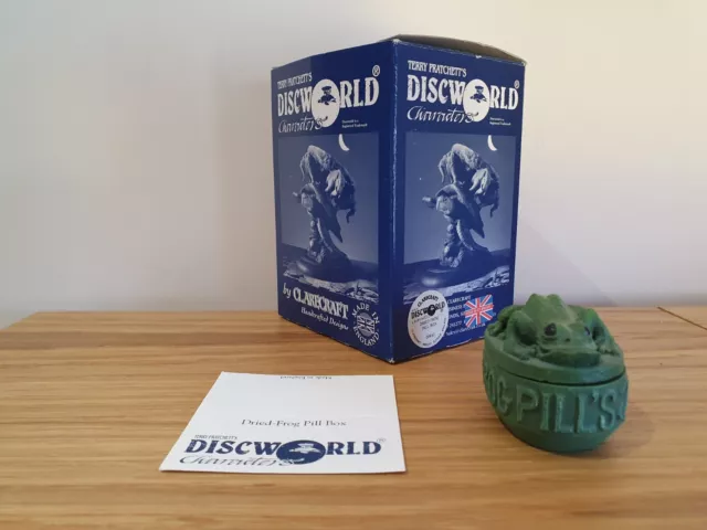 Clarecraft Discworld - DW63 - Dried Pills Box - Hallmark Version - very rare