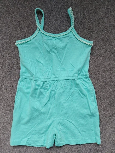 Girls Blue, Strappy Summer Sunsuit/Playsuit Outfit, 6 Years, Matalan