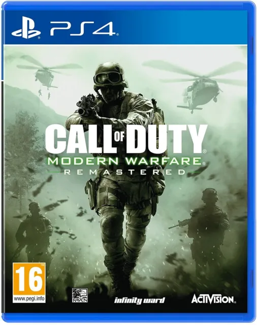 Call of Duty Modern Warfare Remastered (PS4) MINT Fast & Free Delivery UK Stock