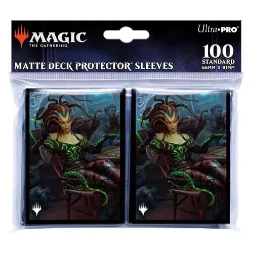 Outlaws Thunder Junction Vraska, 100 ULTRA PRO MTG deck protector card sleeves