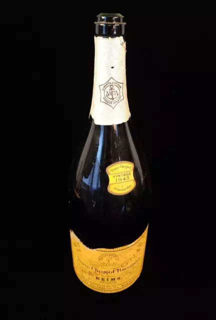 1945 Veuve Clicquot Magnum Champagne Empty Bottle