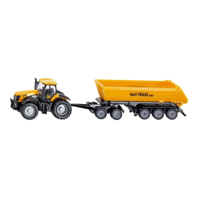 siku 1858, JCB Tractor with Dolly and Tipping Trailer, 1:87, Metal/Plastic, Yell