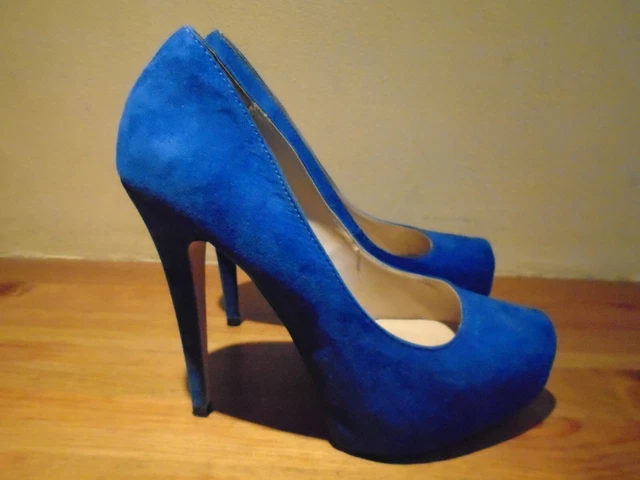 powder blue stilettos