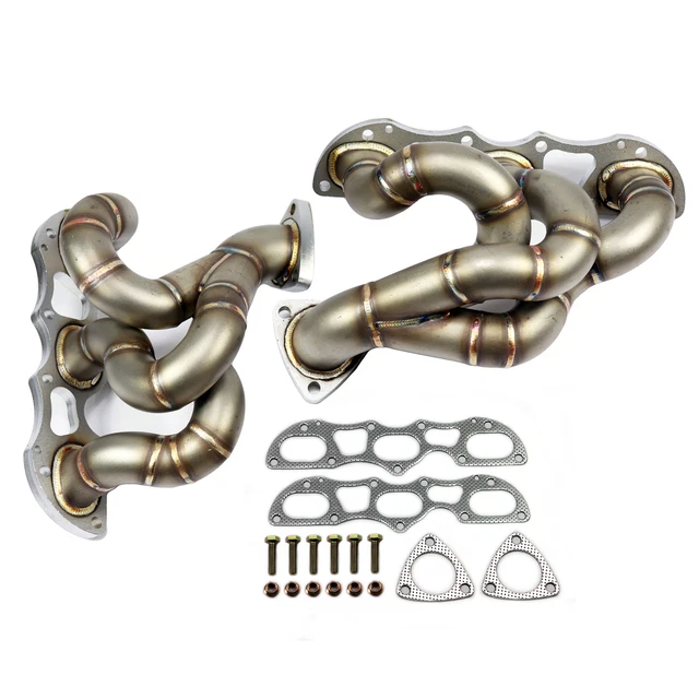 Acciaio Inox Gomito Ventilatore Collettore 2 " per Porsche 991 .2 Turbo + S
