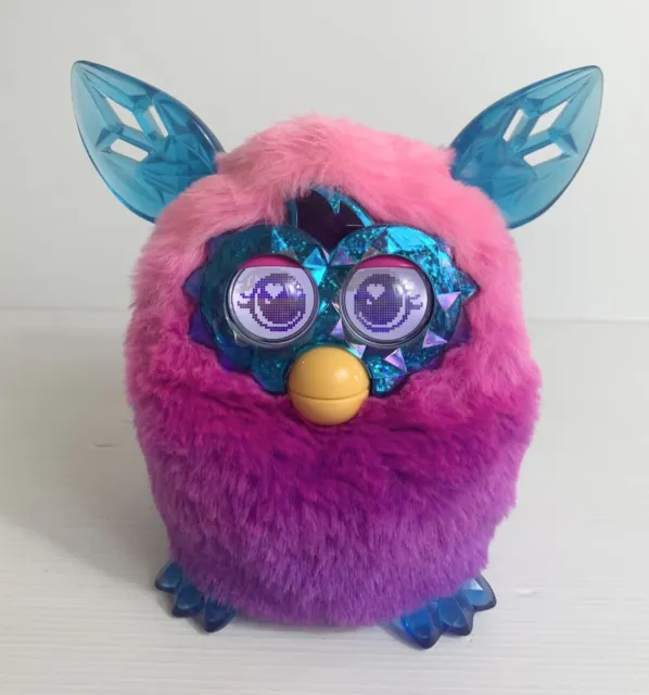 Furby Boom Peacock Turquoise Interactive Toy 2012 Hasbro. Works