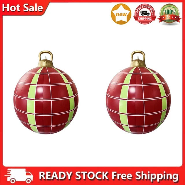 2pcs 60cm Santa Ball, Large Snowman Ball, Versatile Gifts