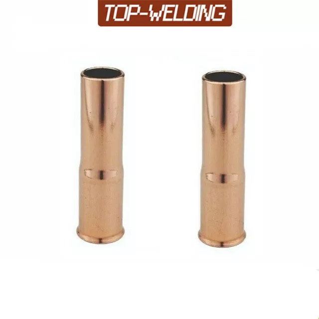 2pcs 22-62 5/8" MIG Welding Gun Nozzle For Tweco Lincoln 200A-400A