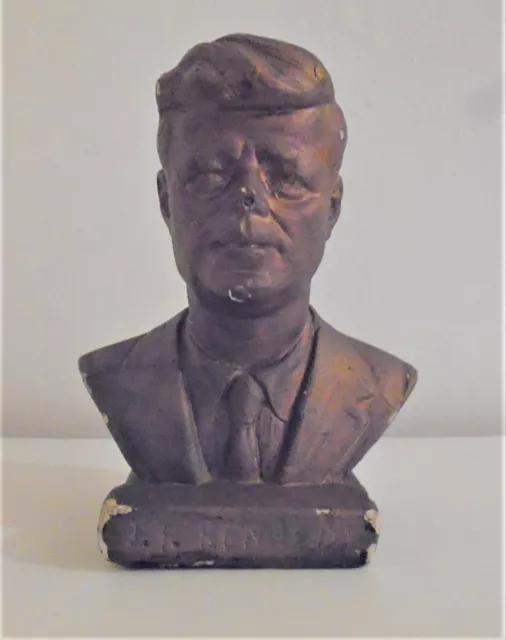 John F. Kennedy Statue Büste Skulptur Höhe 20 cm Q Trump JFK