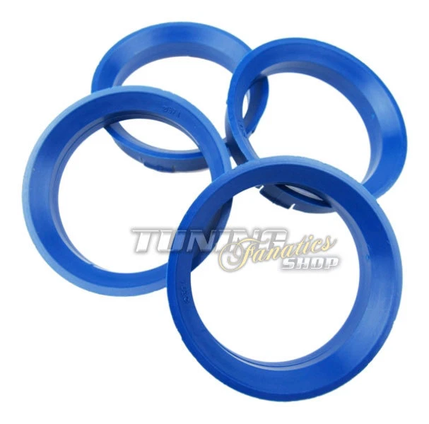4x Hub Centric Rings – 60.1mm To 66.1mm, Plastic, For Many Rim And Car Models By MYBA-Shop