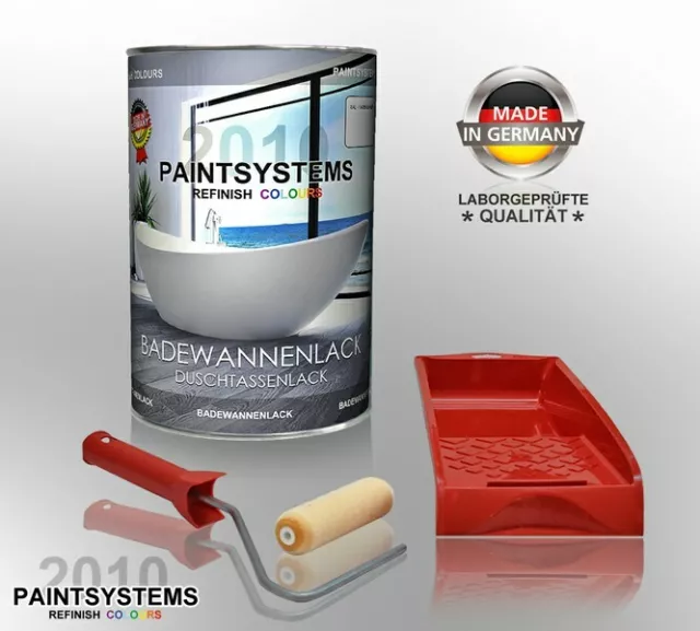 Bathtub paint 2K RAL 2 in 1 base + top paint 1.1 kg