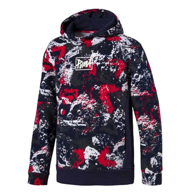 Felpa con cappuccio stile Puma DOP ragazzi bambini maglione junior 851893 66 X24B