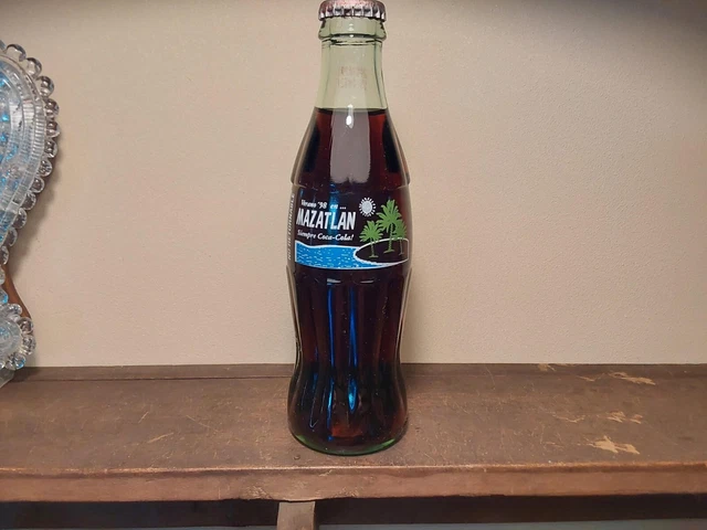 Coca Cola  Bottle Mazatlan Verano 1998 Mexico