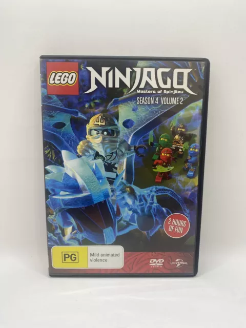 Lego Ninjago MASTERS OF SPINJITZU Season 4 Volume 2 Kid’s DVD Series (R4) 2015