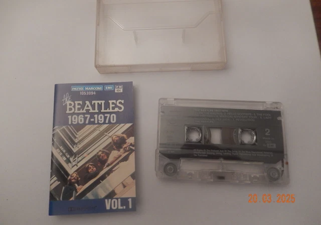 The Beatles - Rock And Roll Music Vol 1, Cassette Tape, 1980 A Capitol