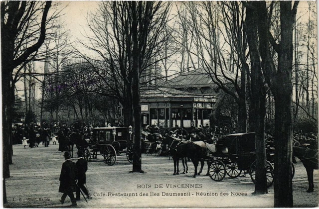 CPA AK Vincennes Cafe Restaurant des Iles Daumesnil FRANCE (1283169)