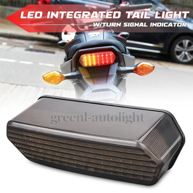 LED Tail Light Integrated Turn Signal Brake For Honda Grom125 CBR650F NC700/750