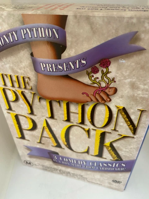 MONTY PYTHON PACK (DVD, 2005, 4-Disc Set) Like New! Region 4 $27.99 ...