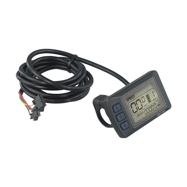 Display LCD Per Ebike ZAWELIYO – 24V 36V 48V 60V, Connettore A 6 Pin Impermeabile IP65, Staffa 22,2 Mm, Materiale ABS, Per Scooter Elettrici E Mountain Bike