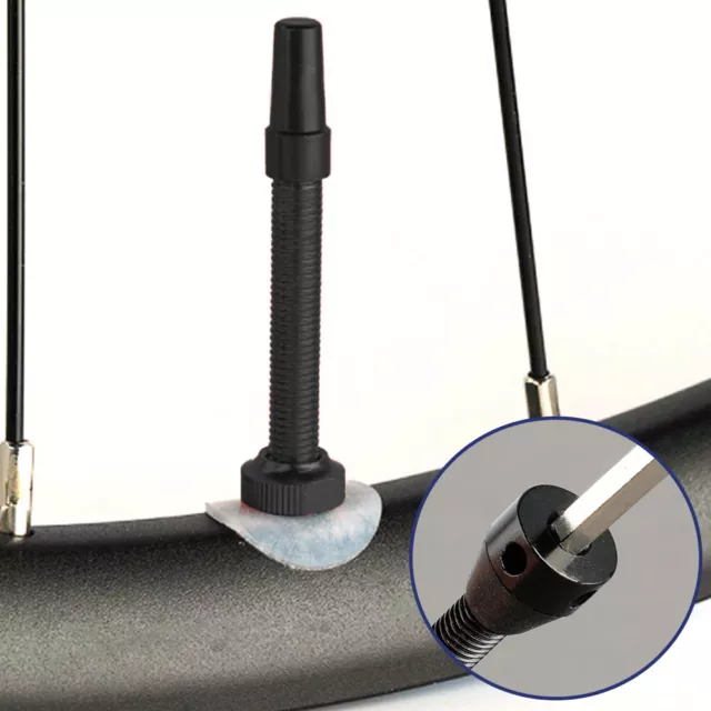 Cycles Tubeless For MTB Road Bike Aluminum Alloy Anti Resistance Valve Stem 44mm