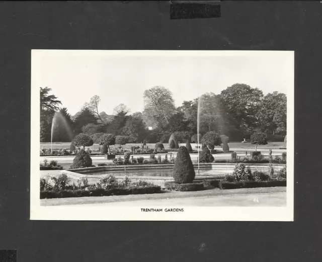 Vintage Real Photo postcard Bell cage East Bergholt Church Suffolk unposted