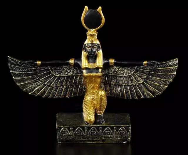 Kleine Isis Figur - Fantasy Ägypten Gottheit Dekostatue