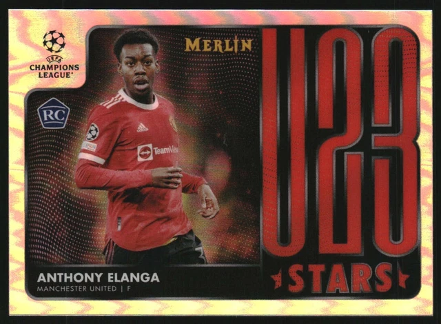 2021-22 MERLIN UEFA Champions League U23 Stars #U2318 Anthony Elanga ...