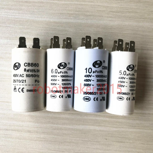 Condensatore 450 V AC 12µf (CBB60 Di B - Foto 9